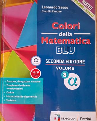colori della matematica blu 3a