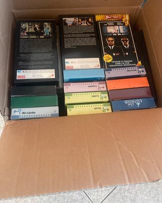lotto di videocassette VHS miste