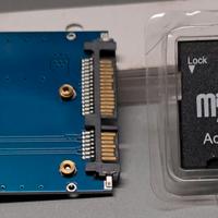 micro sd 1 Tera con adattatore 2.0 sata