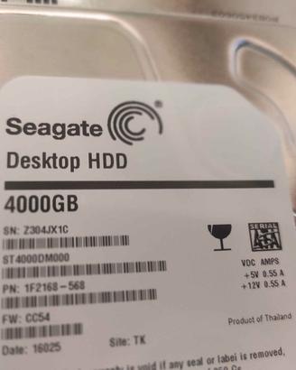 Hard Disk Seagate 4TB 