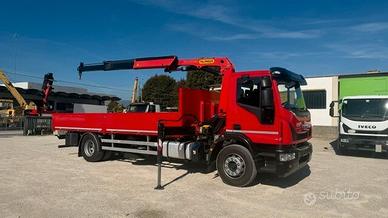 Iveco 180-280 con gru + cassone
