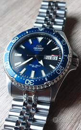 Orologio Orient bracciale Miltat jubilee