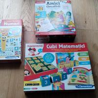 3 giochi sapientino con penna ottica 4-6 anni
