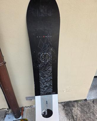 Tavola Snowboard e attacchi 158 W Salomon Sight