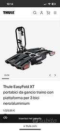 Portabici thule easyFold gancio traino(3 bici)