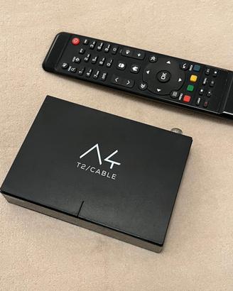 Amiko A4 Decoder Media Center Android 4K A4K T2/C