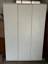 Armadio 3 ante bianco
