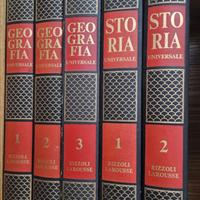 Storia e Geografia Rizzoli Larousse 1965 5pz