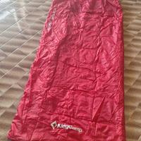 Sacco a pelo bambini rosso 165x60