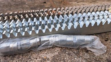 Cremagliera per cancelli automatici a scorrimento