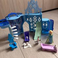 Gioco castello Elsa e Olaf di Frozen