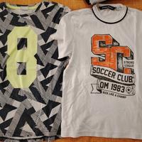 Lotto 7 t_shirts bambino 8-10 anni