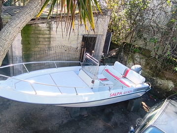Salpa 550 con Yamaha 40 4 tempi perfetta