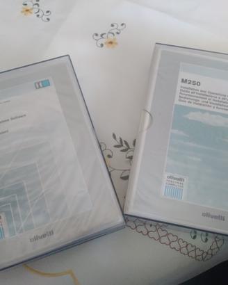 Olivetti manuali M250 e Ms DOS 3.3