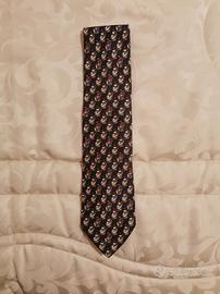 Gucci Cravatta originale 100% seta 