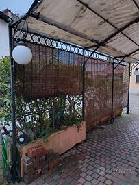 pergola addossata  unopiù 
