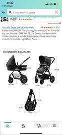 Passeggino 3 in 1 kinderktaft