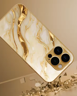 Cover dorata oro - Iphone 16 17