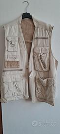 Smanicato gilet uomo pesca L XL fishing caccia