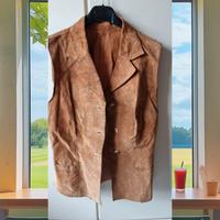 Giacca in pelle vintage made in Italy