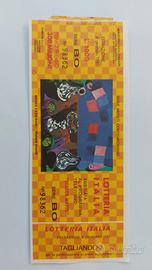 Biglietti Lotteria Italia 1981