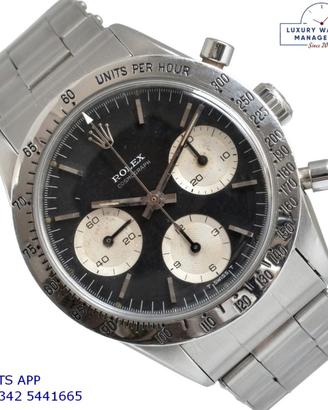 ROLEX Cosmograph 6239 black dial with expertise
