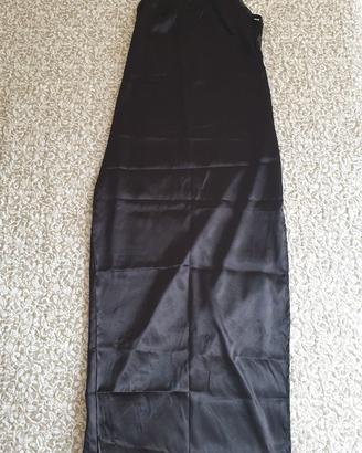 Abito estivo da donna in raso setoso con spalline