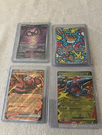 Carte 4 Carte Pokèmon Italiane