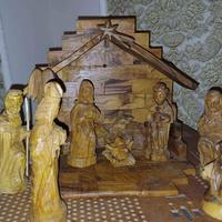 Presepe in legno 40 x 30 acquistato in Terra Santa