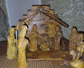 Presepe in legno 40 x 30 acquistato in Terra Santa
