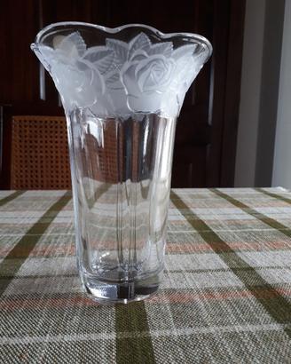 Vaso in cristallo