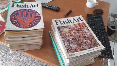 54 numeri della rivista vintage Flash Art