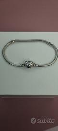 bracciale Pandora chiusura cuore