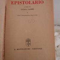 ANTIQUARIATO - LIBRO "EPISTOLARIO"