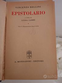 ANTIQUARIATO - LIBRO "EPISTOLARIO"