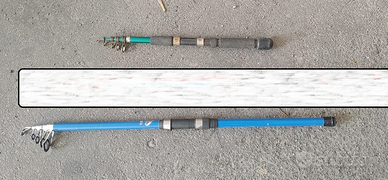 2 canne da pesca