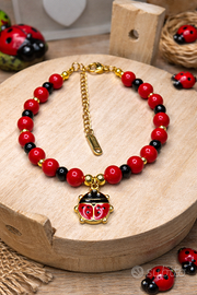 bracciale coccinella