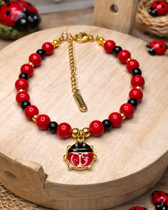 bracciale coccinella