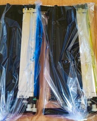 Kit 4 toner HP 117A Originali usate parzialmente