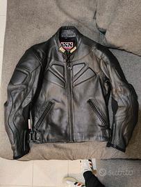giacca moto ixs tg 50 pelle