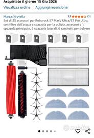 accessori ricambio Roborock S7 MaxV Ultra
