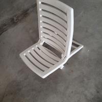 Sedia da spiaggia spiaggina mare