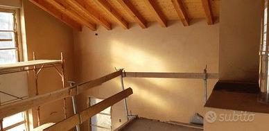 INTONACO BIANCO DI FINITURA A BASE ARGILLA CRUDA