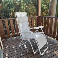 Sedia sdraio pieghevole da relax