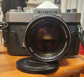 Konica AutoreflexT+Zoom+Grandangolo(set completo)
