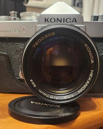 Konica AutoreflexT+Zoom+Grandangolo(set completo)