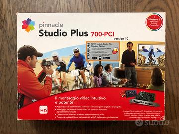 Scheda e Software Pinnacle Studio Plus 700-PCI