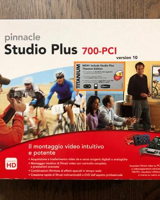 Scheda e Software Pinnacle Studio Plus 700-PCI