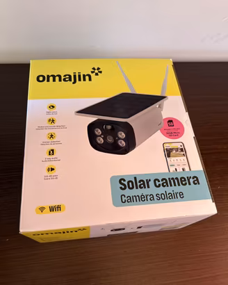 Telecamera Solare Wi-Fi Esterna – OMAJIN byNetatmo