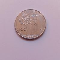 Moneta da lire 100 (Errore di conio)